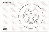 Диск гальмівний (1 шт.) MAZDA CX-5/6 F D=297mm 12- data-src-small