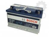 Акумулятор Bosch S4 EFB 80 Ah, EN 730 правий 