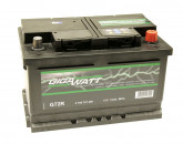 Аккумулятор GIGAWATT ПРАВ [+] 12V 72AH 680A 278*175*175 data-src-small