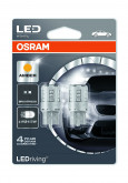W21/5W LED 12V 1W W3X16Q (T20 DC) / LED RETROFITS STANDARD / ЯНТАРНО-ЖОВТИЙ / 2 ШТ. BLISTER data-src-small