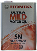 HONDA Ultra Mild SN SAE 10W-30 4л data-src-small