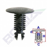 Затискач A 18 B 4, C 7,5 D 2 H 21, D= 6,5 data-src-small