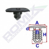 Затискач A 17,1X5,6 B 6,3 C 5 H 8,5, D= 5 data-src-small