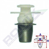 Затискач A 9,8 B 8,2 C 17,7 D 2,9 H 22,2, D= 8 data-src-small