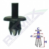 Затискач A 16 B 8 C 4,9 D 2 H 12,5 data-src-small