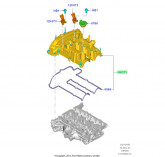 Кришка клапанна з прокладанням Ford Focus-Fiesta (2014-2020) data-src-small