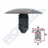 Затискач A 28 B 6,3 C 7,8 D 2,8 H 18.1 data-src-small