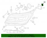 Упор фари (крім LED) data-src-small