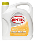 Антифриз SINTEC GOLD G12 (-40) 5л жовт data-src-small