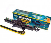 Домкрат механічний 1,5т. 104/385мм. тріскачка з гумкою data-src-small