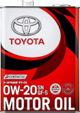 Toyota Synthetic Motor Oil SN/GF-5 0W-20 4л data-src-small
