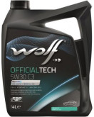 WOLF SAE 5W-30 Officialtech C3 4л data-src-small