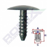 Затискач A 30 B 6,5 C 8,4 D 7,5 H 33,3, D= 7,5 data-src-small