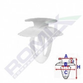 Затискач A 13 B 8 C 18 D 2,5 H 16,4, D= 8 data-src-small