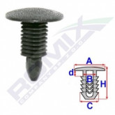 Затискач A 18,4 B 7,8 C 7,7 H 21,8, D= 7 data-src-small