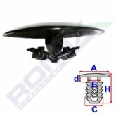Затискач A 30,3 B 7,5 C 10 D 7,8 H 11,7 data-src-small