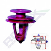 Затискач A 12,8 B 8,7 C 17,6 D 2,8 H 20,9, D= 8,5 data-src-small
