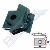 Затискач A 22,6 B 20/31 C 4,6 D 4,8 data-src-small