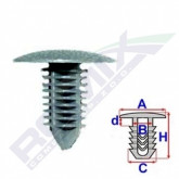 Затискач A 17,9 B 5,8 C 7,6 H 16,7, D= 7 data-src-small