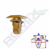 Затискач A 12,8X5 B 3,5 C 6,7 D 1,5 H 10, D= 5 data-src-small