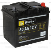 Акумулятор STARLINE (Азія), R+ 60Ah, En510 (232 x 173 x 225) data-src-small
