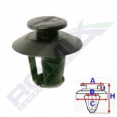 Затискач A 10,3 B 10,8 C 18 D 2,7 H 18,5, D= 10 data-src-small