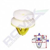 Затискач A 12,4 B 8,5 C 14,9 D 2,1 H 14,6, D= 8 data-src-small