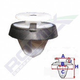 Затискач A 13, B 11, C 18, D 2,2 H 16, D= 10 data-src-small