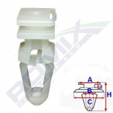 Кліпса A 11X15,4 B 9 H 31, D = 10 data-src-small