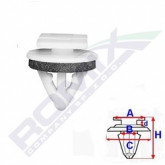 Кліпса A 11X15 B 9,5 C 15,6 D1,8 H 16,7 D= 10 data-src-small