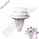 Затискач A 13,9 B 8 C 18,1 D 2 H 20,6 D= 8 data-src-small