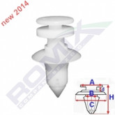 Затискач A 14,7 B 9 C 22,9 D 1,6 H 31,4 D= 9 data-src-small