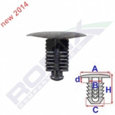 Кліпса A18,6 B 3,3 C 7,2 D 1,7 H 16,9 D= 7 data-src-small