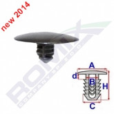 Затискач A 20, B 5,2 C 5,8 H 9, В ОТВІР 5,5, data-src-small
