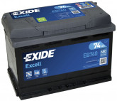 АКБ 74Ah-12v Exide EXCELL (278х175х190), R, EN680 data-src-small