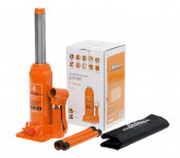 Домкрат гідравлічний пляшковий 4т (195-380мм)(шток-125мм) data-src-small