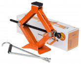 Домкрат механічний ромбічний 1т (105-340мм) data-src-small