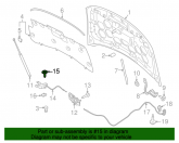 Болт кріплення запка капота data-src-small
