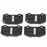 Колодки задні Mustang 5.2 4-х поршневий супорт, вентильований диск data-src-small