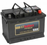 Акумулятор XT PREMIUM 70Ah, EN 640 правий 