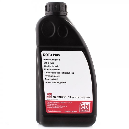 Тормозна рідина DOT-4 Plus 1л