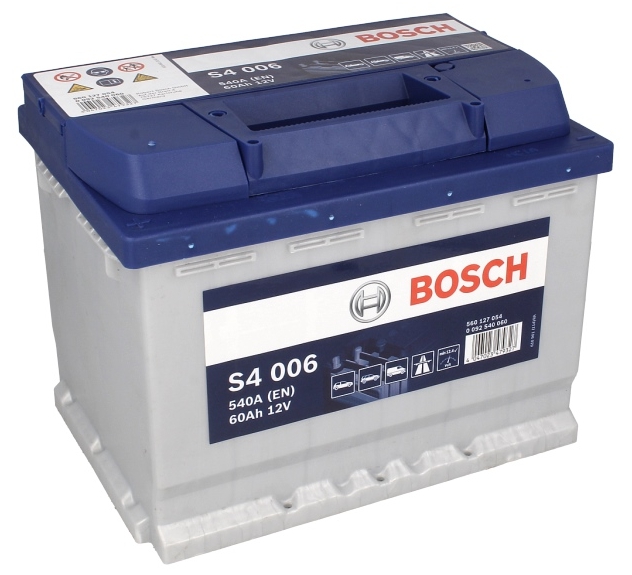 Акумулятор 60Ah/540A S4 ((EN) L+ Стандартні клеми) 242x175x190