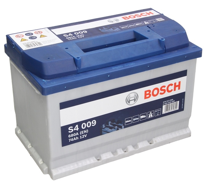Акумулятор 74Ah/680A S4 ((EN) L+ Стандартні клеми) 278x175x190