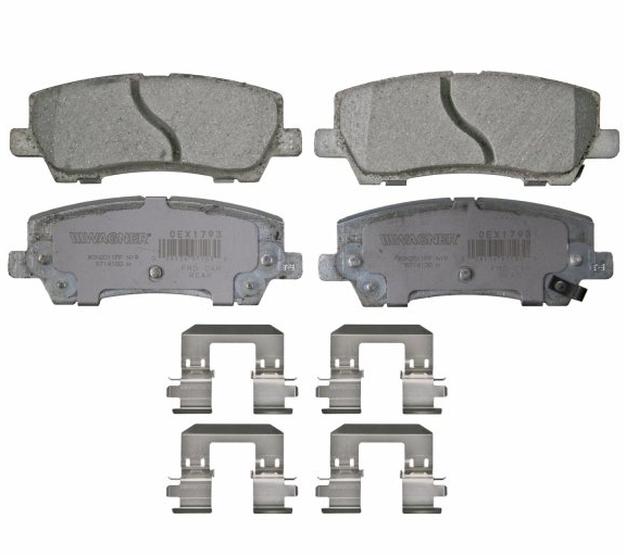 Задні гальмівні колодки (Ceramic) Ford Mustang 15-