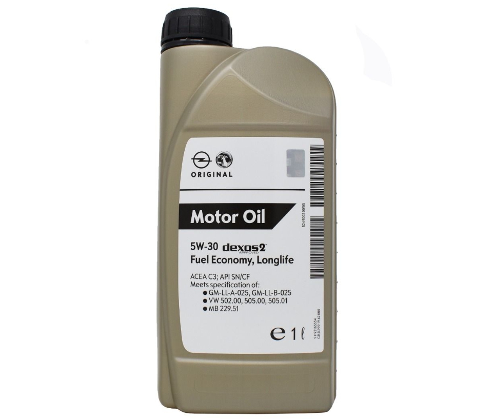 GM Dexos2 LongLife SAE 5W-30 1л
