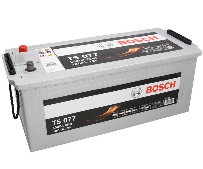 Акумулятор BOSCH 180Ah/1000A (L+ Стандартна клема) 513x223x223