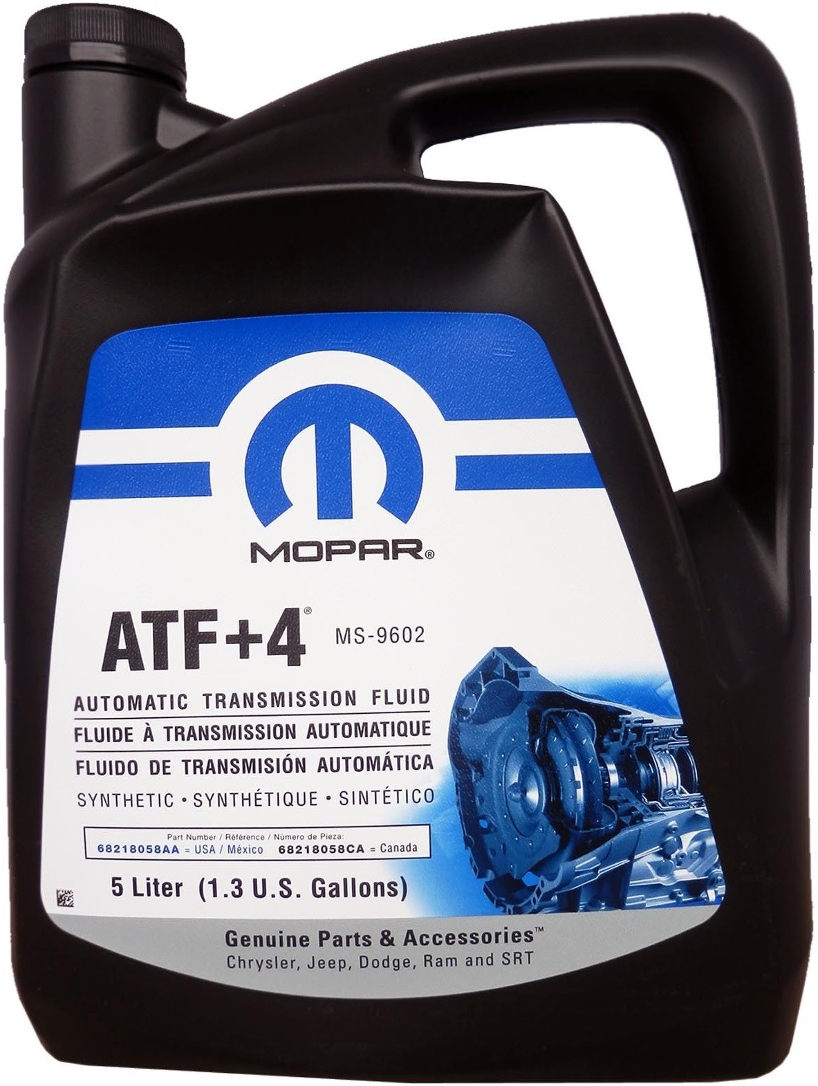 MOPAR CHRYSLER ATF+4 5л