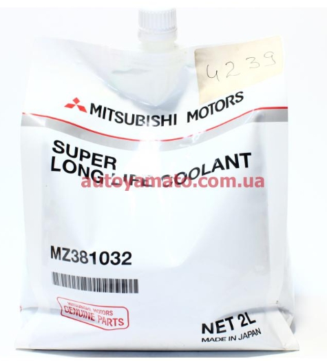 Охолоджуюча рідина Mitsubishi Super Long life 2л