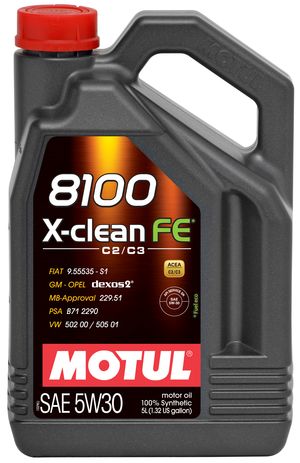 MOTUL 8100 X-clean FE 5W-30 5л
