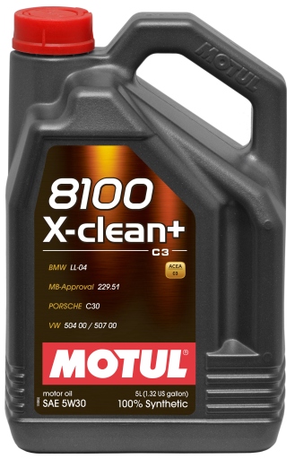 Motul 8100 X-clean+ 5W-30 5л